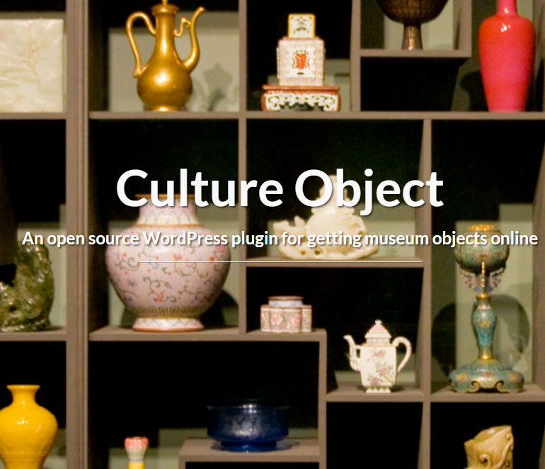 cultureobject-adlib in wordpress voor musea museum