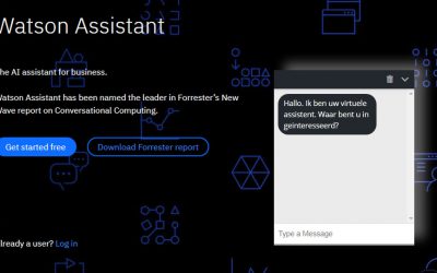 IBM Watson als virtuele assistent