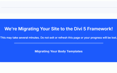 van Divi 4 naar Divi 5