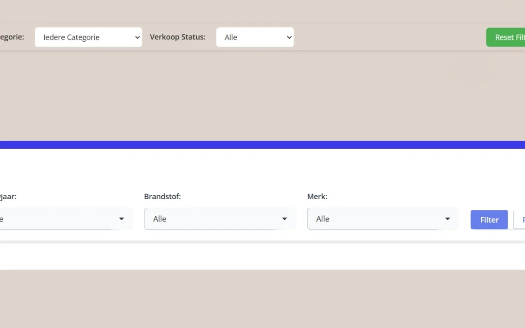Filter plugin voor Divi 5 Loop